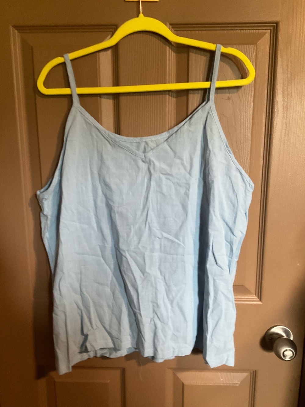 Light blue XXL camisole